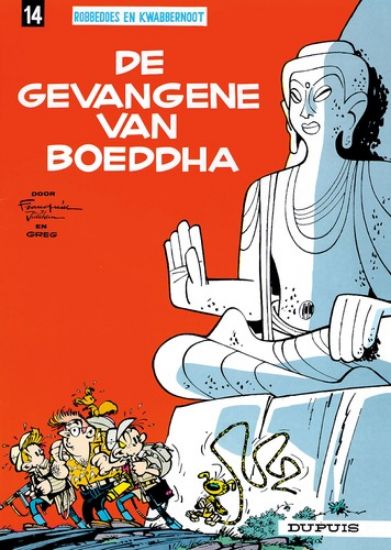 Afbeelding van Robbedoes #14 - De gevangene van boeddha - Tweedehands (DUPUIS, zachte kaft)