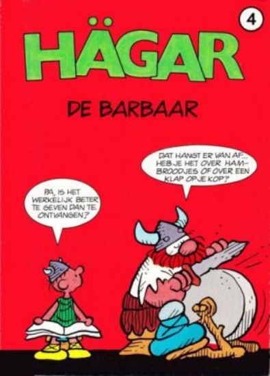 Afbeelding van Hagar #4 - Barbaar - Tweedehands (ARBORIS, zachte kaft)