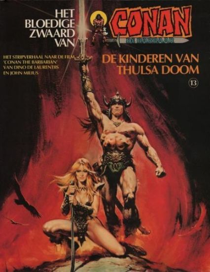 Afbeelding van Conan #13 - Kinderen thulsa doom - Tweedehands (OBERON, zachte kaft)