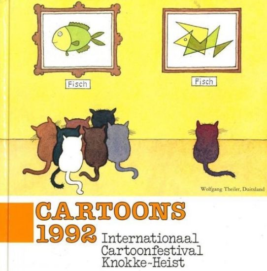 Afbeelding van Cartoonfestival knokke-heist - Cartoons 1992 - Tweedehands (DAVIDSFONDS, harde kaft)