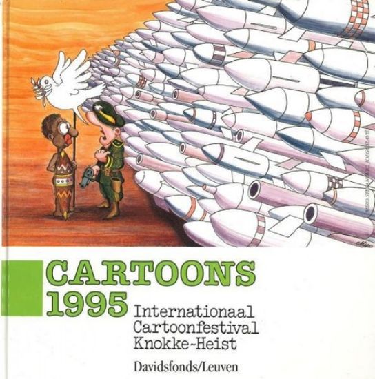 Afbeelding van Cartoonfestival knokke-heist - Cartoons 1995 - Tweedehands (DAVIDSFONDS, harde kaft)