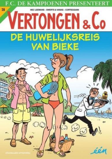 Afbeelding van Vertongen & co #28 - Huwelijksreis van bieke (STANDAARD, zachte kaft)