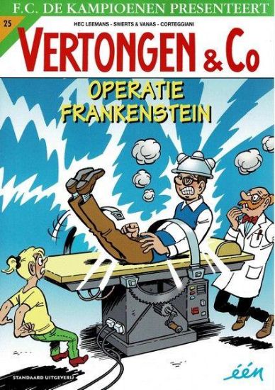 Afbeelding van Vertongen & co #25 - Operatie frankenstein (STANDAARD, zachte kaft)