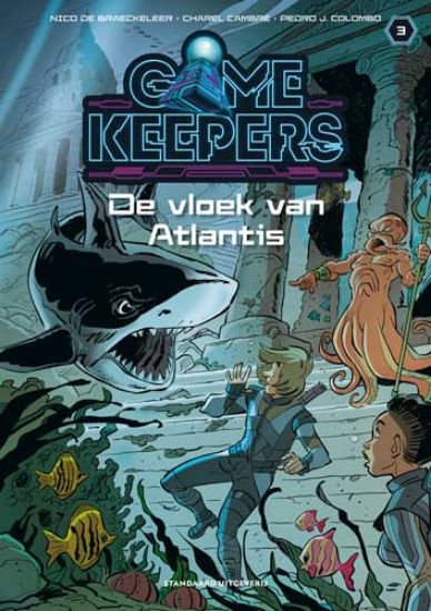 Afbeelding van Gamekeepers #3 - Vloek van atlantis (STANDAARD, zachte kaft)