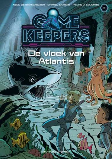 Afbeelding van Gamekeepers #3 - Vloek van atlantis (STANDAARD, zachte kaft)