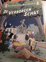 Afbeeldingen van piet pienter en bert bibber #16 - Verborgen schat - Tweedehands (STANDAARD, zachte kaft)