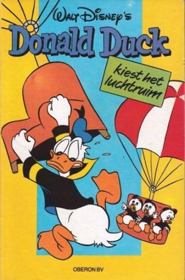 Afbeelding van Donald duck pocket #13 - Kiest het luchtruim - Tweedehands (OBERON, zachte kaft)