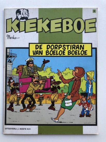Afbeelding van Kiekeboe #3 - Dorpstiran boeloe boeloe (kleur) - Tweedehands (HOSTE, zachte kaft)