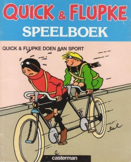 Afbeelding van Quick flupke - Speelboek : quick en flupke doen aan sport - Tweedehands (CASTERMAN, zachte kaft)