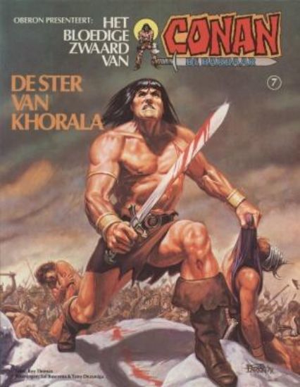 Afbeelding van Conan #7 - Ster van khorala - Tweedehands (UIT OBERON, zachte kaft)