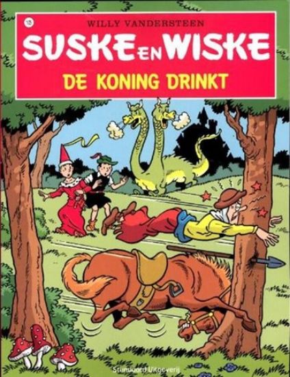 Afbeelding van Suske en wiske #105 - Koning drinkt nieuwe cover (STANDAARD, zachte kaft)