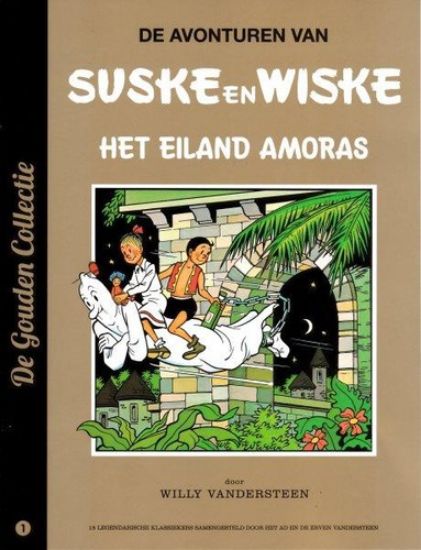 Afbeelding van Suske en wiske #1 - Eiland amoras (gouden collectie) (STANDAARD, zachte kaft)