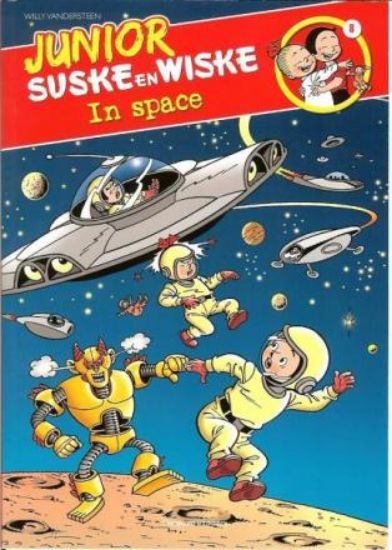 Afbeelding van Junior suske wiske #8 - In space (STANDAARD, zachte kaft)