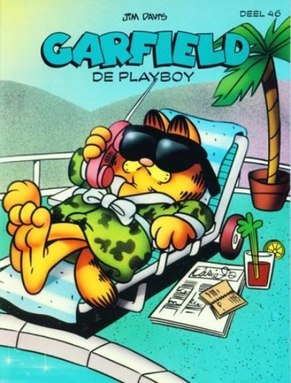 Afbeelding van Garfield #46 - Playboy - Tweedehands (LOEB, zachte kaft)