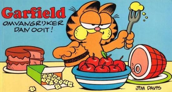 Afbeelding van Garfield - Omvangrijker dan ooit - Tweedehands (LOEB, zachte kaft)