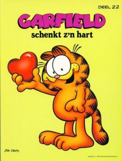 Afbeelding van Garfield #22 - Schenkt zijn hart - Tweedehands (LOEB, zachte kaft)