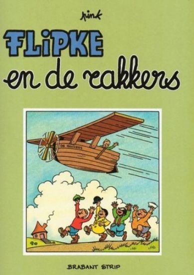 Afbeelding van Flipke en de rakkers - Flipke en de rakkers - Tweedehands (BRABANT STRIP, zachte kaft)