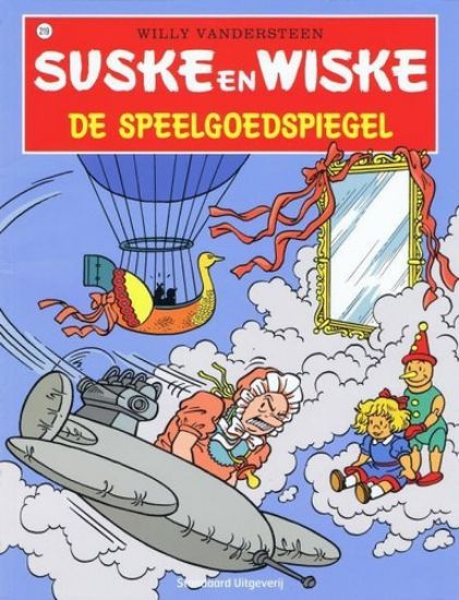 Afbeelding van Suske en wiske #219 - Speelgoedspiegel (nieuwe cover) (STANDAARD, zachte kaft)