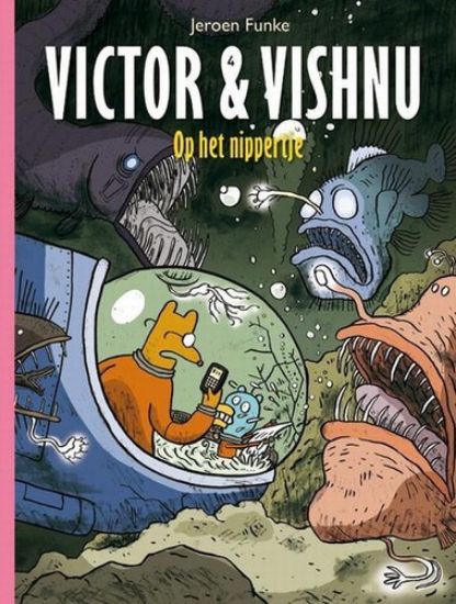Afbeelding van Victor & vishnu #4 - Op het nippertje - Tweedehands (STRIP 2000, zachte kaft)