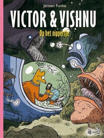 Afbeelding van Victor & vishnu #4 - Op het nippertje - Tweedehands (STRIP 2000, zachte kaft)