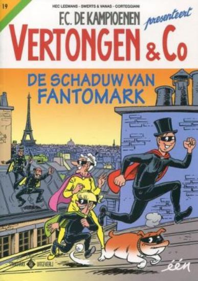 Afbeelding van Vertongen & co #19 - Schaduw van fantomark (STANDAARD, zachte kaft)