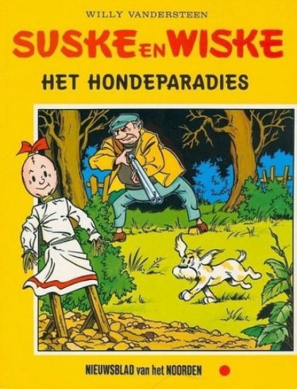 Afbeelding van Suske en wiske - Hondenparadies (drents dialect) (STANDAARD, zachte kaft)