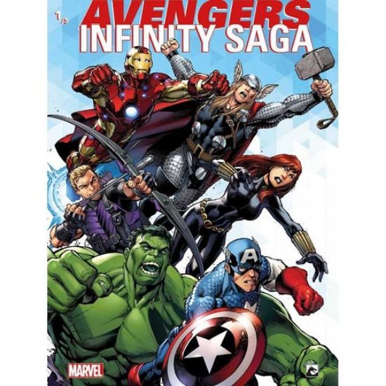 Afbeelding van Avengers infinity saga #1 - Journey to infinity 1 collector pack (1-3) (DARK DRAGON BOOKS, zachte kaft)
