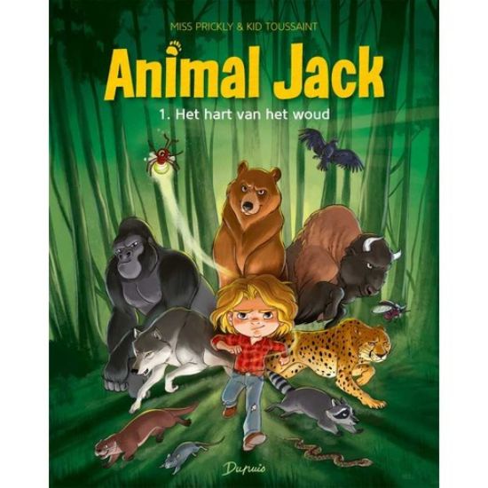 Afbeelding van Animal jack #1 - Hart van het woud (DUPUIS, zachte kaft)