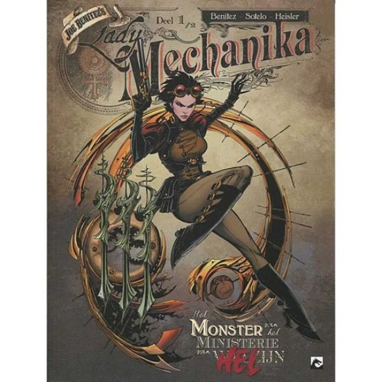 Afbeelding van Lady mechanika nederlands #16 - Monster van het ministerie van hel 1/2 (DARK DRAGON BOOKS, zachte kaft)