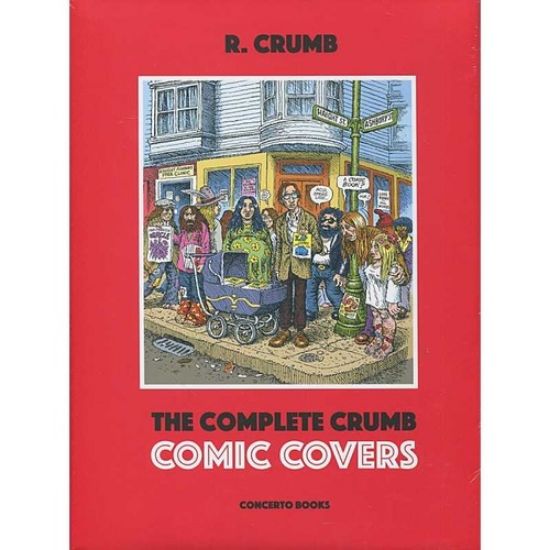 Afbeelding van Complete crumb - Complete crumb comic covers (CONCERTO BOOKS, harde kaft)