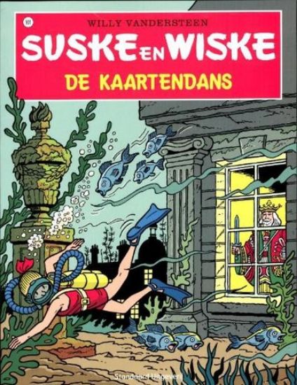 Afbeelding van Suske en wiske #101 - Kaartendans nieuwe cover (STANDAARD, zachte kaft)