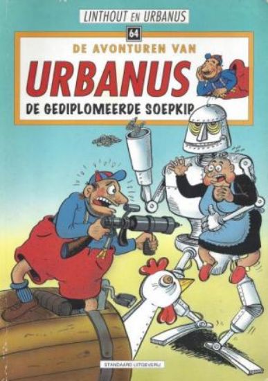 Afbeelding van Urbanus #64 - Gediplomeerde soepkip - Tweedehands (STANDAARD, zachte kaft)