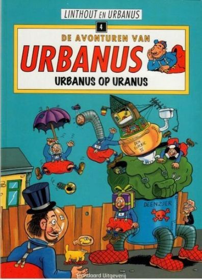 Afbeelding van Urbanus #4 - Urbanus op uranus - Tweedehands (STANDAARD, zachte kaft)