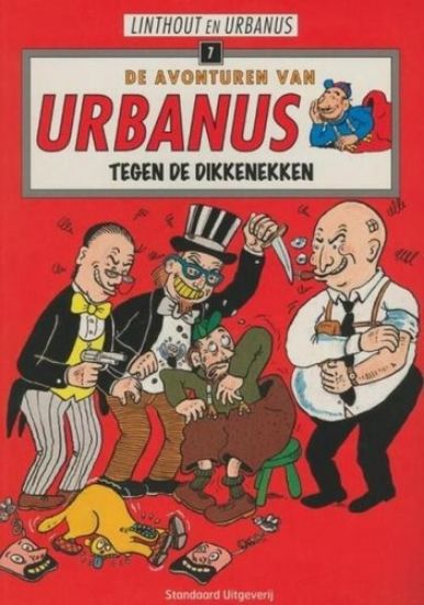 Afbeelding van Urbanus #7 - Tegen dikkenekken - Tweedehands (STANDAARD, zachte kaft)