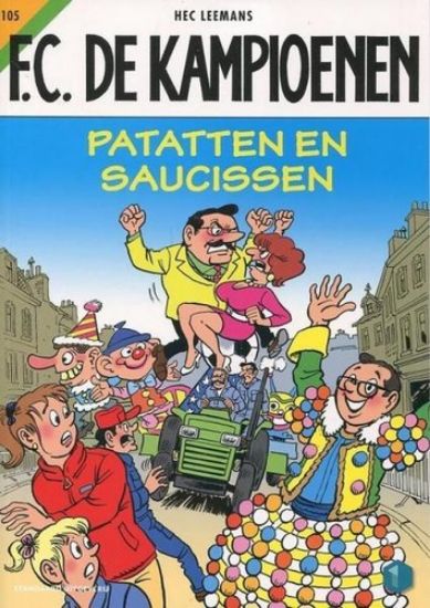 Afbeelding van Fc kampioenen #105 - Patatten en saucissen (STANDAARD, zachte kaft)