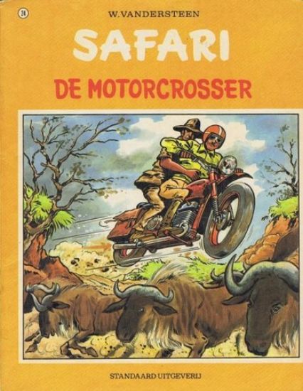 Afbeelding van Safari #24 - Motorcrosser - Tweedehands (STANDAARD, zachte kaft)