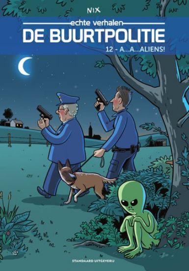 Afbeelding van Buurtpolitie #12 - A...a...aliens! - Tweedehands (STANDAARD, zachte kaft)