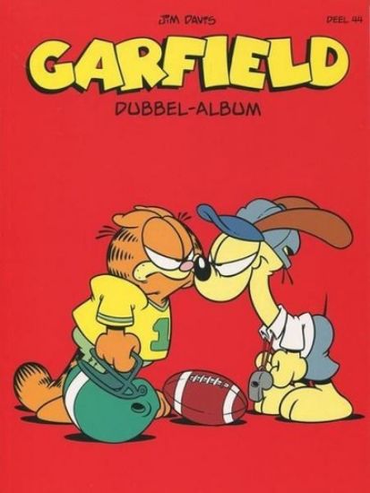 Afbeelding van Garfield dubbel-album #44 - Garfield dubbel album 44 (BOEMERANG, zachte kaft)