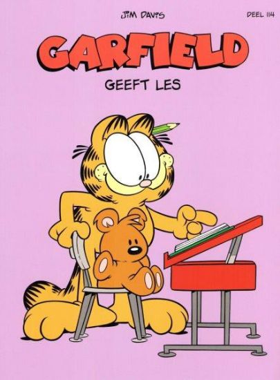 Afbeelding van Garfield #114 - Geeft les (LOEB, zachte kaft)