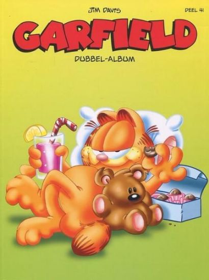 Afbeelding van Garfield dubbel-album #41 - Garfield dubbel album 041 (DE LEEUW, zachte kaft)