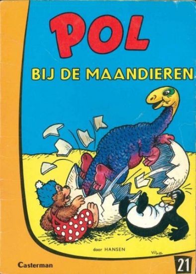 Afbeelding van Pol #21 - Maandieren - Tweedehands (CASTERMAN, zachte kaft)