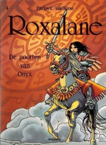 Afbeelding van Roxalane #4 - Poorten van onyx - Tweedehands (ARBORIS, zachte kaft)