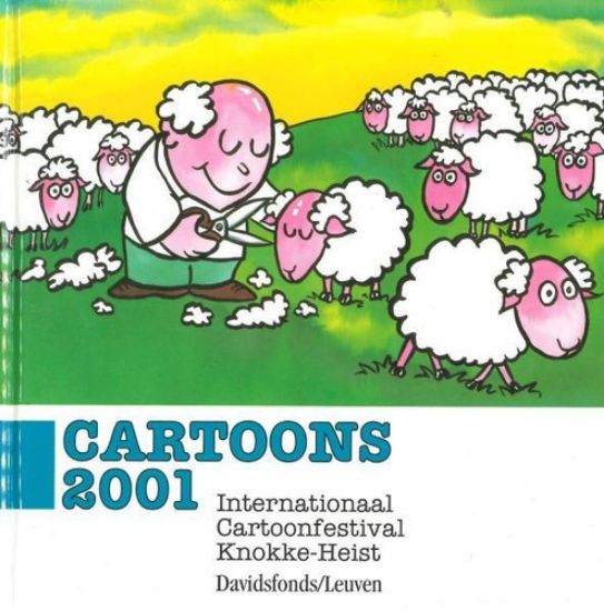 Afbeelding van Cartoonfestival knokke-heist - Cartoons 2001 - Tweedehands (DAVIDFONDS, harde kaft)