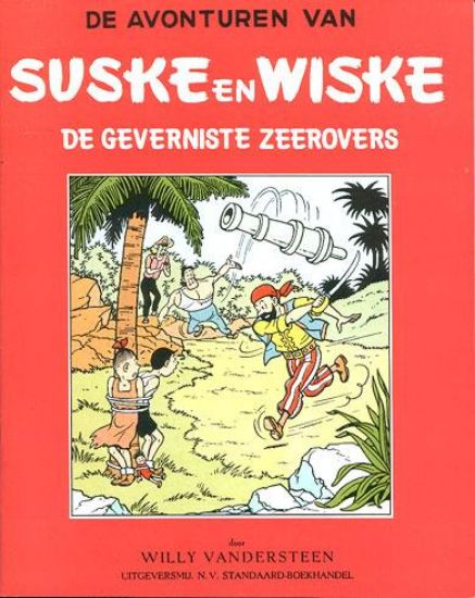 Afbeelding van Suske en wiske #120 - Geverniste zeerovers nieuwsblad (STANDAARD, zachte kaft)