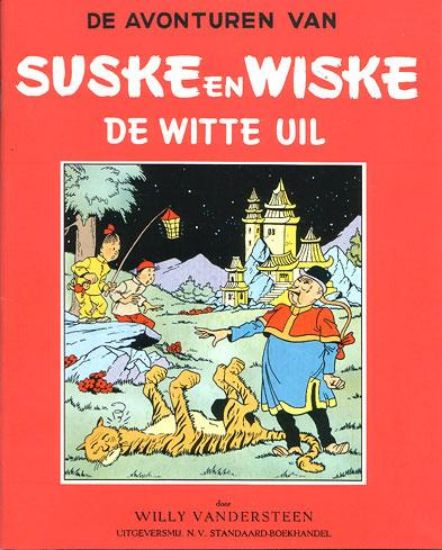 Afbeelding van Suske en wiske #7 - Witte uil nieuwsblad (STANDAARD, zachte kaft)