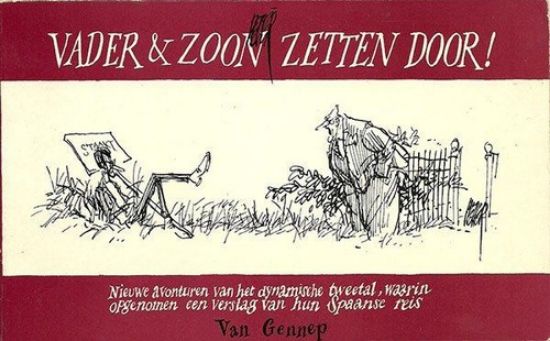 Afbeelding van Vader en zoon #2 - Zetten door - Tweedehands (VAN GENNEP, zachte kaft)