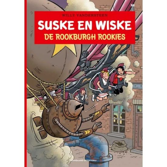 Afbeelding van Suske en wiske #368 - Rookburgh rookies (STANDAARD, zachte kaft)