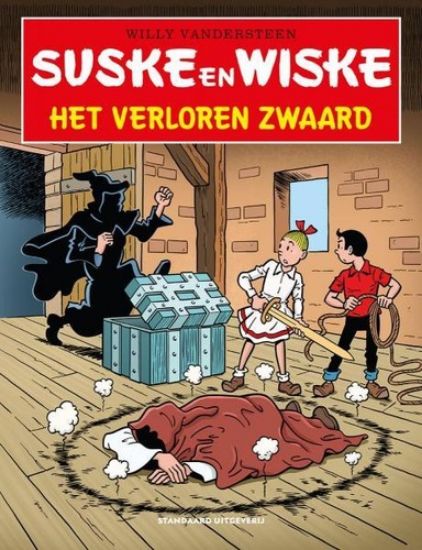 Afbeelding van Suske en wiske tros kompas #45 - Verloren zwaard (STANDAARD, zachte kaft)