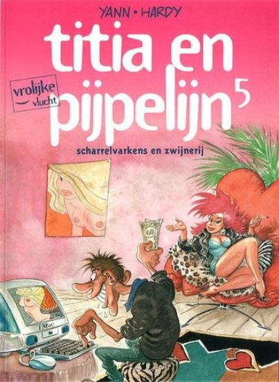 Afbeelding van Titia pijpelijn #5 - Scharrelvarkens en zwijnerij (DUPUIS, zachte kaft)