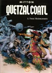 Afbeeldingen van Quetzalcoatl #1 - Twee maisbloemen - Tweedehands